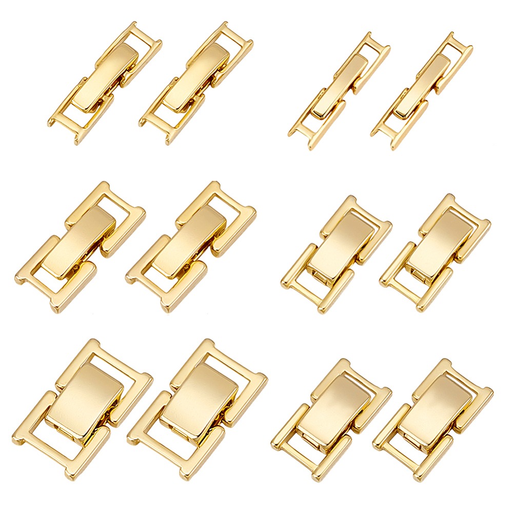 Wrap Ring Gold - 6가지 스타일의 황동 시계줄 걸쇠 카드뮴