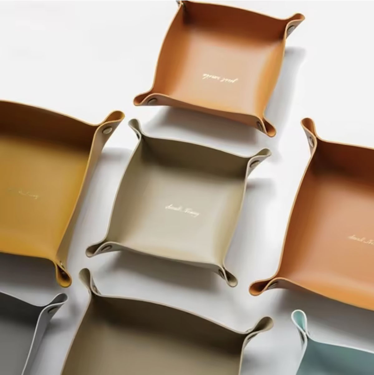 북유럽 스타일 가죽 스토리지 트레이 데스크탑 주최자 키 - Women Accessories Organizer 리뷰 및 가격