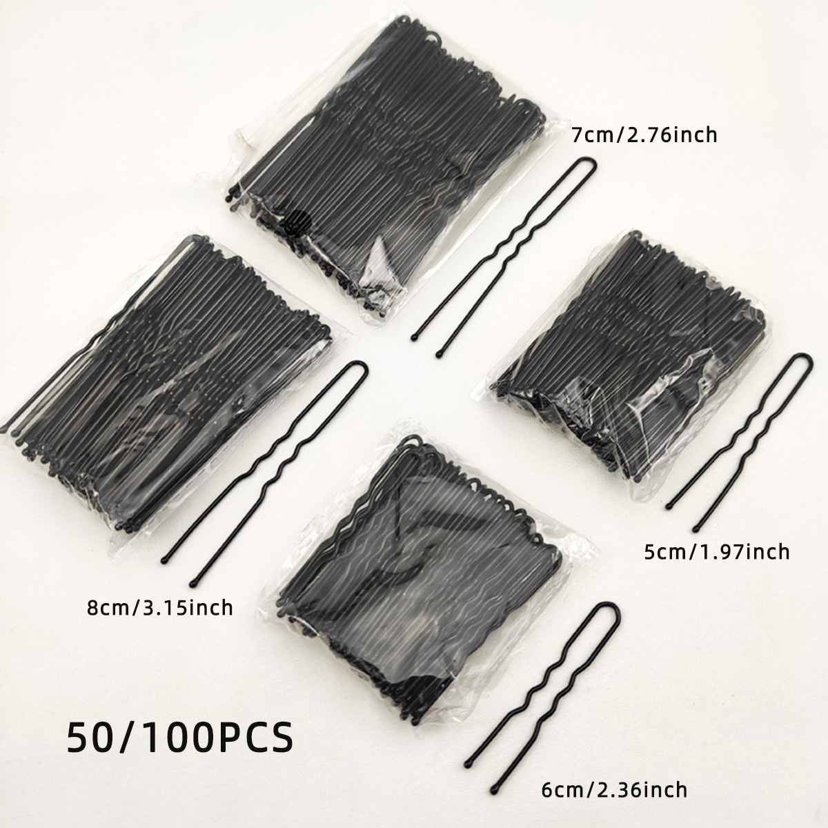 50/100 PCS 여성 5/6/7/8 cm 머리 물결 - Women'S Accessories H&M 리뷰 및 가격