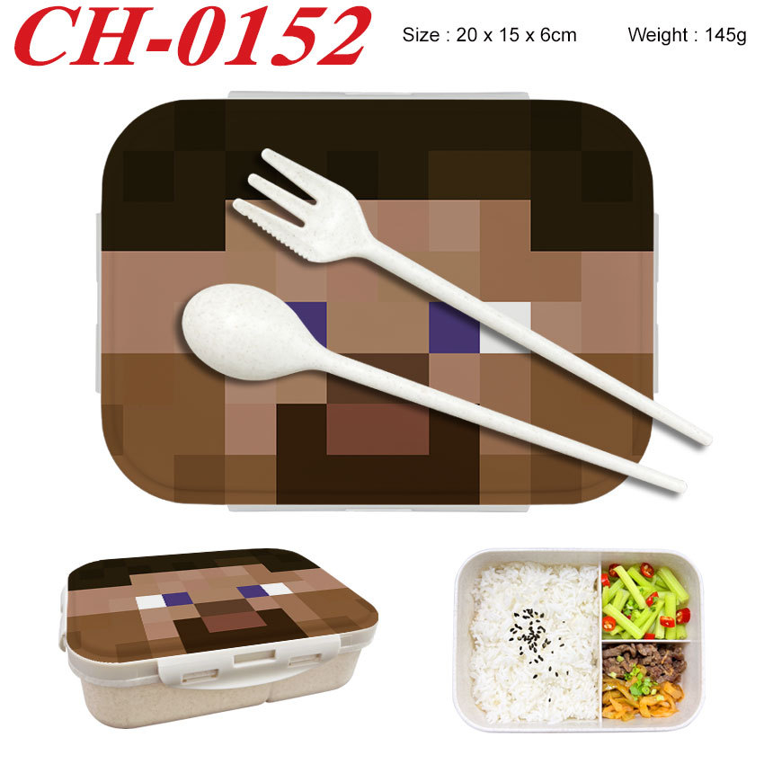 마인크래프트 디자인의 3단 일본식 보온 도시락 세트,  - Women Accessories Organizer 리뷰 및 가격