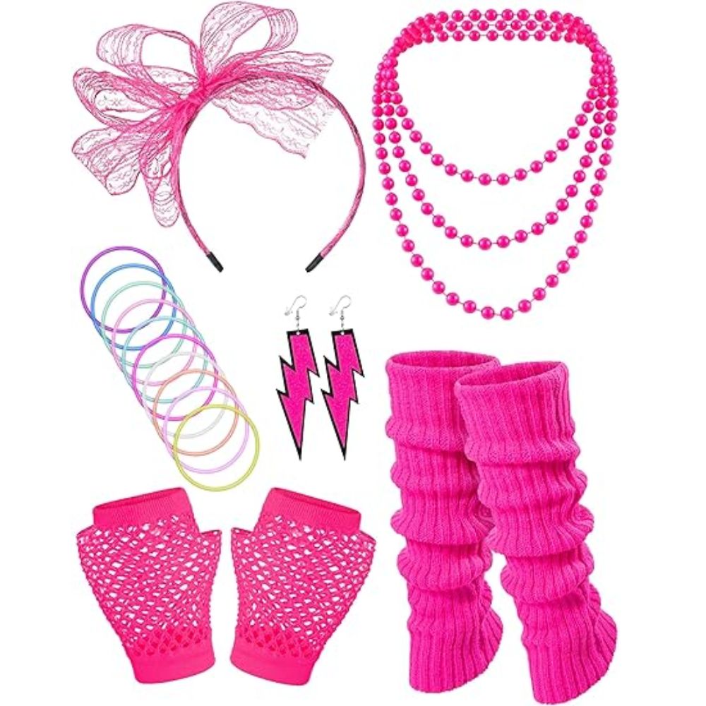 80년대 의상 액세서리 홀로그램 패니팩 레그 워머 레이 - Women'S Accessories In The 80S 리뷰 및 가격