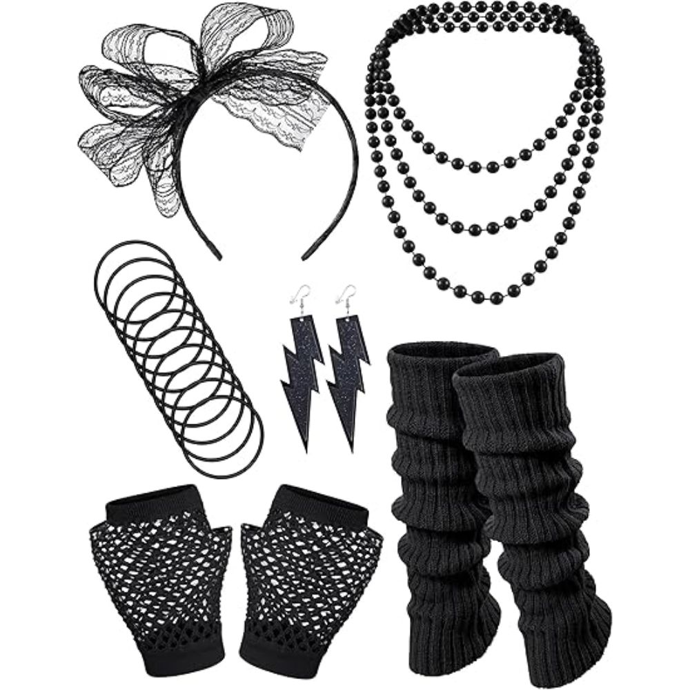 80년대 의상 액세서리 홀로그램 패니팩 레그 워머 레이 - Women'S Accessories In The 80S 리뷰 및 가격