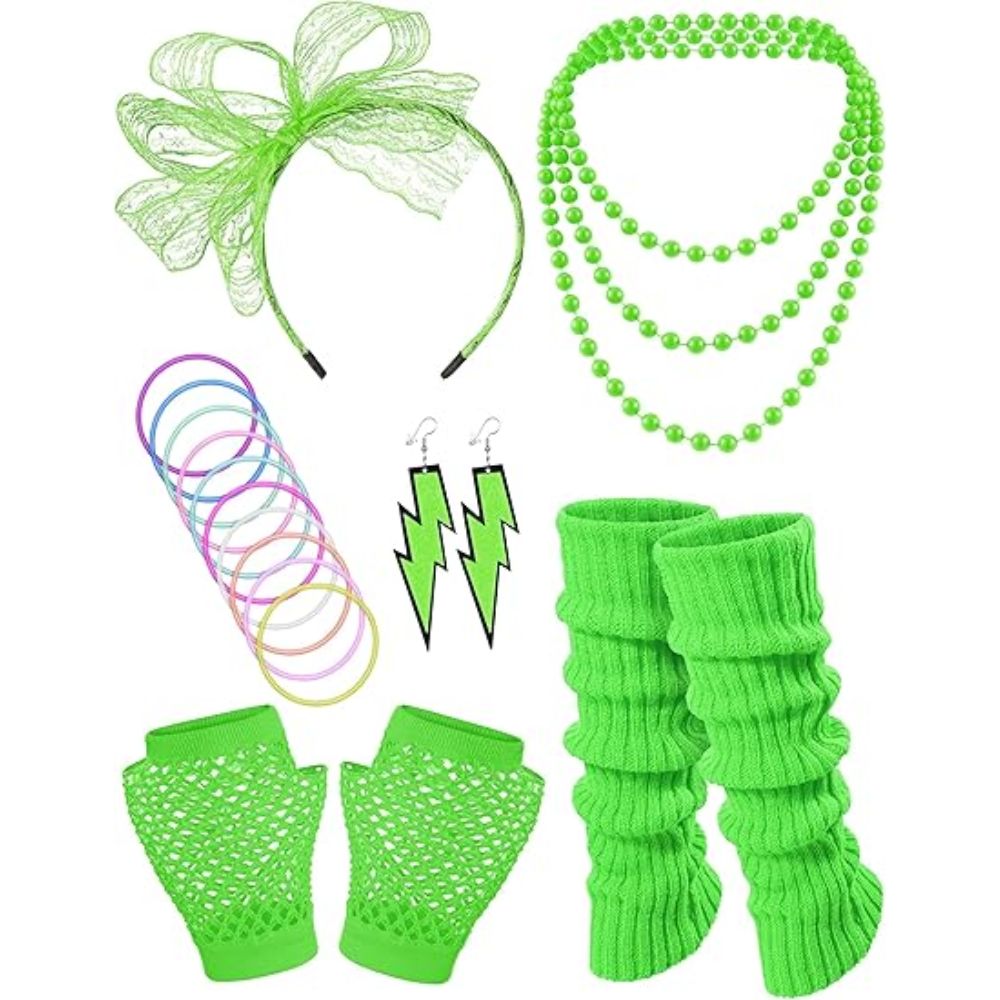 80년대 의상 액세서리 홀로그램 패니팩 레그 워머 레이 - Women'S Accessories In The 80S 리뷰 및 가격