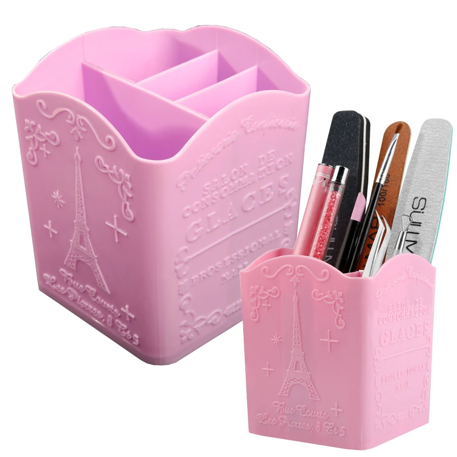 4칸 네일 아트 브러쉬 홀더, 메이크업 브러쉬 보관함, - Women Accessories Organizer 리뷰 및 가격