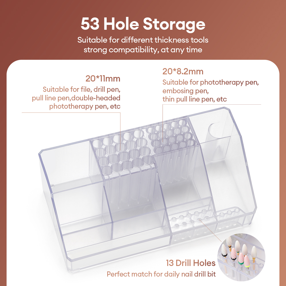 아크릴 수납 랙 네일 아트 도구 정리함 네일 살롱 디스 - Women Accessories Organizer 리뷰 및 가격