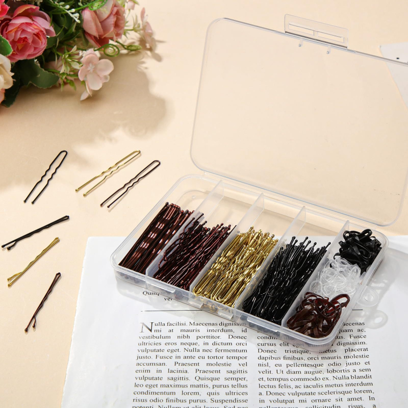 480개입 헤어 스타일링 액세서리 키트 U자형 헤어 포 - Women Accessories Organizer 리뷰 및 가격
