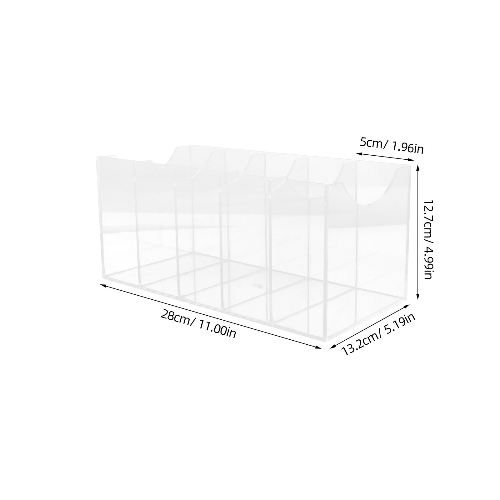 5칸 투명 벨트 정리함 아크릴 수납함, 남녀 액세서리용 - Women Accessories Organizer 리뷰 및 가격