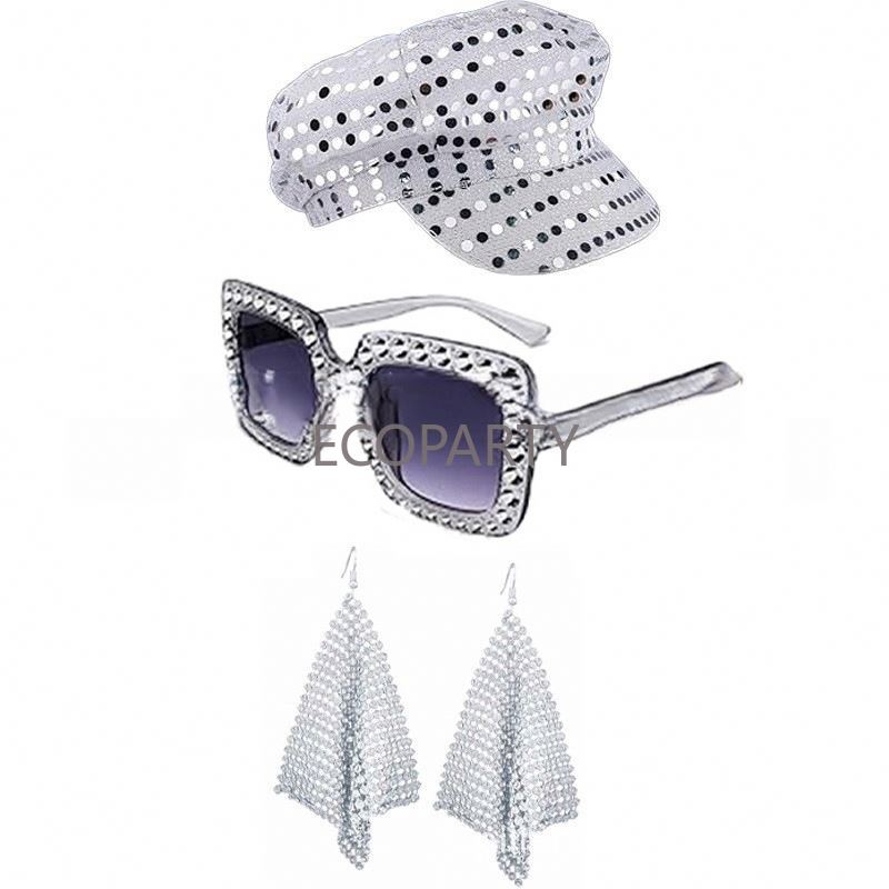 2024 3PCS/5PCS 70s 디스코 의상 액세서리 - Women'S Accessories In The 80S 리뷰 및 가격